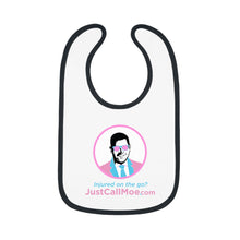 Load image into Gallery viewer, Summer of Moe Baby Contrast Trim Jersey Bib