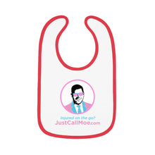 Load image into Gallery viewer, Summer of Moe Baby Contrast Trim Jersey Bib