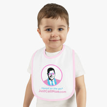 Load image into Gallery viewer, Summer of Moe Baby Contrast Trim Jersey Bib