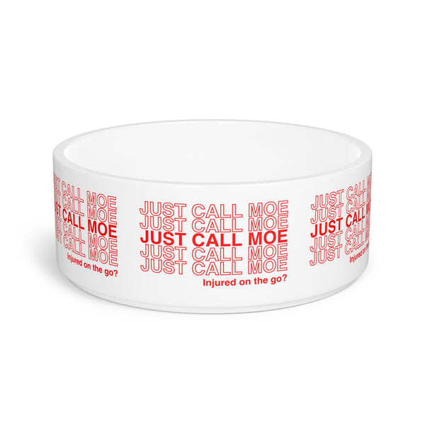 Just Call Moe Pet Bowl