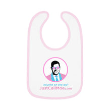 Load image into Gallery viewer, Summer of Moe Baby Contrast Trim Jersey Bib