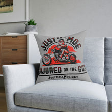 Load image into Gallery viewer, Motorcycle Moe Square Pillow