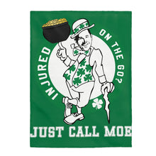 Load image into Gallery viewer, St. Patty's Day Velveteen Plush Blanket