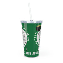 Load image into Gallery viewer, St. Patty's Day Plastic Tumbler with Straw