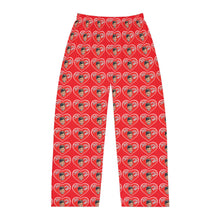 Load image into Gallery viewer, Valentine Red Men's Pajama Pants