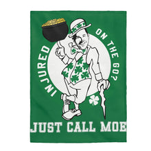 Load image into Gallery viewer, St. Patty's Day Velveteen Plush Blanket