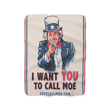 Load image into Gallery viewer, Uncle Moe Sherpa Fleece Blanket