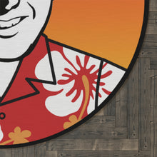 Load image into Gallery viewer, Hawaii Moe Round Rug