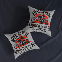 Load image into Gallery viewer, Motorcycle Moe Square Pillow