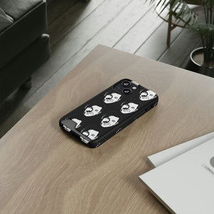 Moe Face Phone Case With Card Holder