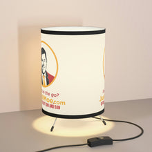 Load image into Gallery viewer, T&D Tripod Lamp with High-Res Printed Shade, US\CA plug