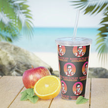 Load image into Gallery viewer, Hawaii Moe Plastic Tumbler with Straw