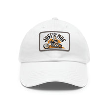 Load image into Gallery viewer, Dad Hat with Leather Patch