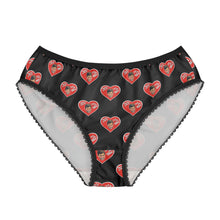 Load image into Gallery viewer, Valentine Black Women's Briefs