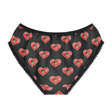 Load image into Gallery viewer, Valentine Black Women's Briefs