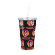 Load image into Gallery viewer, Hawaii Moe Plastic Tumbler with Straw