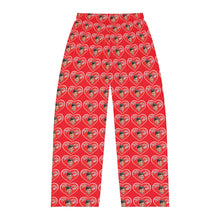 Load image into Gallery viewer, Valentine Red Men's Pajama Pants