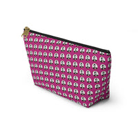 Pink Moe Accessory Pouch w T-bottom