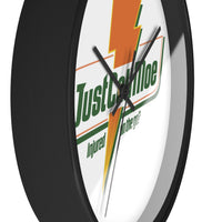 Just Call Moe Wall Clock