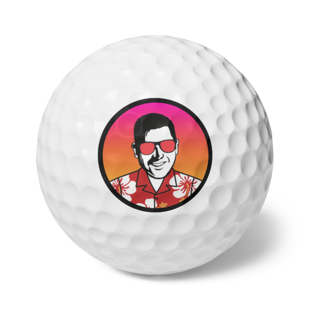 Just Call Moe Golf Balls, 6pcs