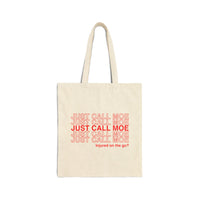 Thank You Moe Canvas Tote Bag