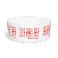 Just Call Moe Pet Bowl