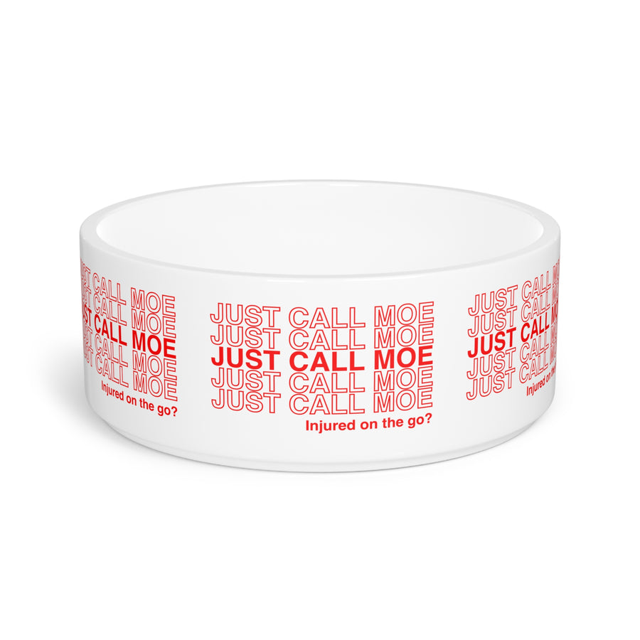Just Call Moe Pet Bowl