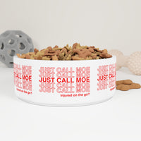 Just Call Moe Pet Bowl
