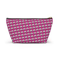 Pink Moe Accessory Pouch w T-bottom
