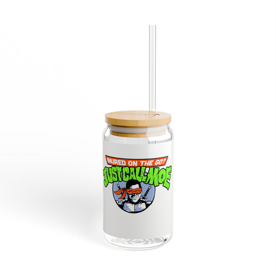 Turtle Moe Sipper Glass, 16oz