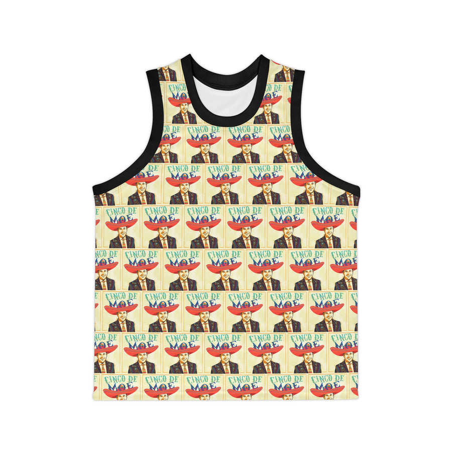 Cinco De Moe - Just Call Moe Unisex Basketball Jersey