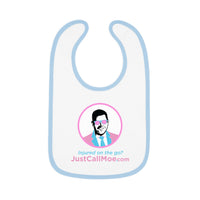 Summer of Moe Baby Contrast Trim Jersey Bib