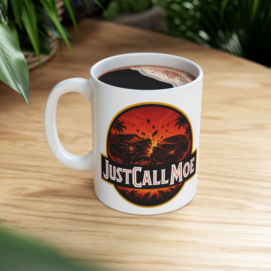 Jurassic Moe Mug