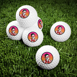 Just Call Moe Golf Balls, 6pcs