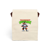Turtle Moe Canvas Lunch Bag With Strap