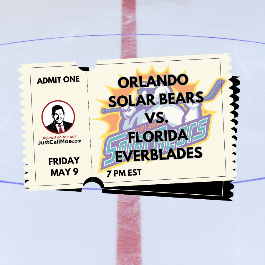 Tickets to Orlando Solar Bears VS. Florida Everblades (Friday May, 9th | 7PM)
