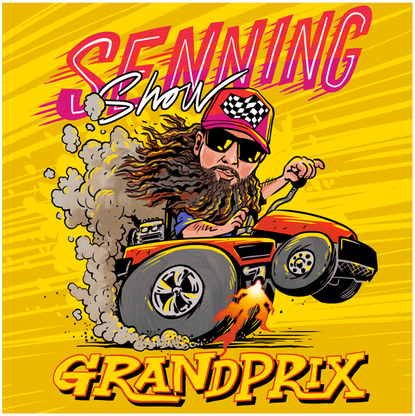 Just Call Moe Grand Prix John Senning Magnet