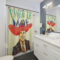 Cinco De Moe Shower Curtains