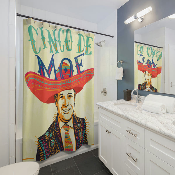 Cinco De Moe Shower Curtains