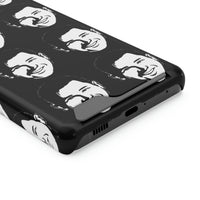Moe Face Phone Case With Card Holder
