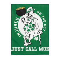 St. Patty's Day Velveteen Plush Blanket