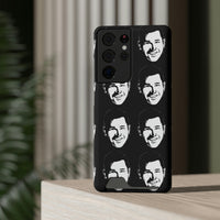 Moe Face Phone Case With Card Holder