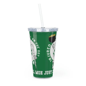 St. Patty's Day Plastic Tumbler with Straw