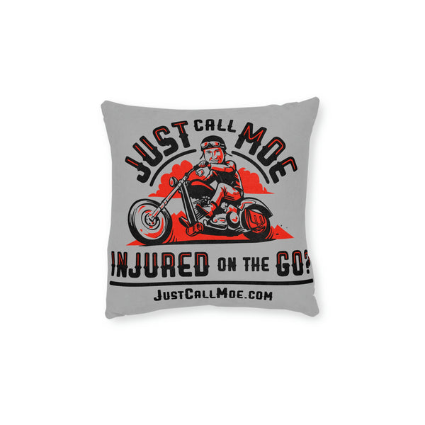 Motorcycle Moe Square Pillow