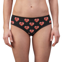 Valentine Black Women's Briefs