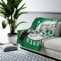 St. Patty's Day Velveteen Plush Blanket
