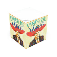 Cinco De Moe Note Cube