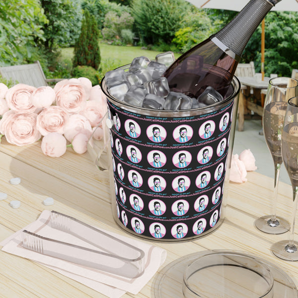 Summer of Moe Ice Bucket with Tongs