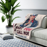 Uncle Moe Sherpa Fleece Blanket