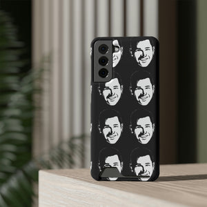 Moe Face Phone Case With Card Holder